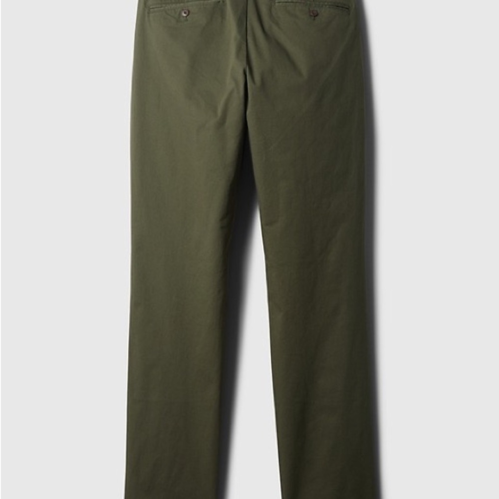 GAP Men's Forest Green Chinos